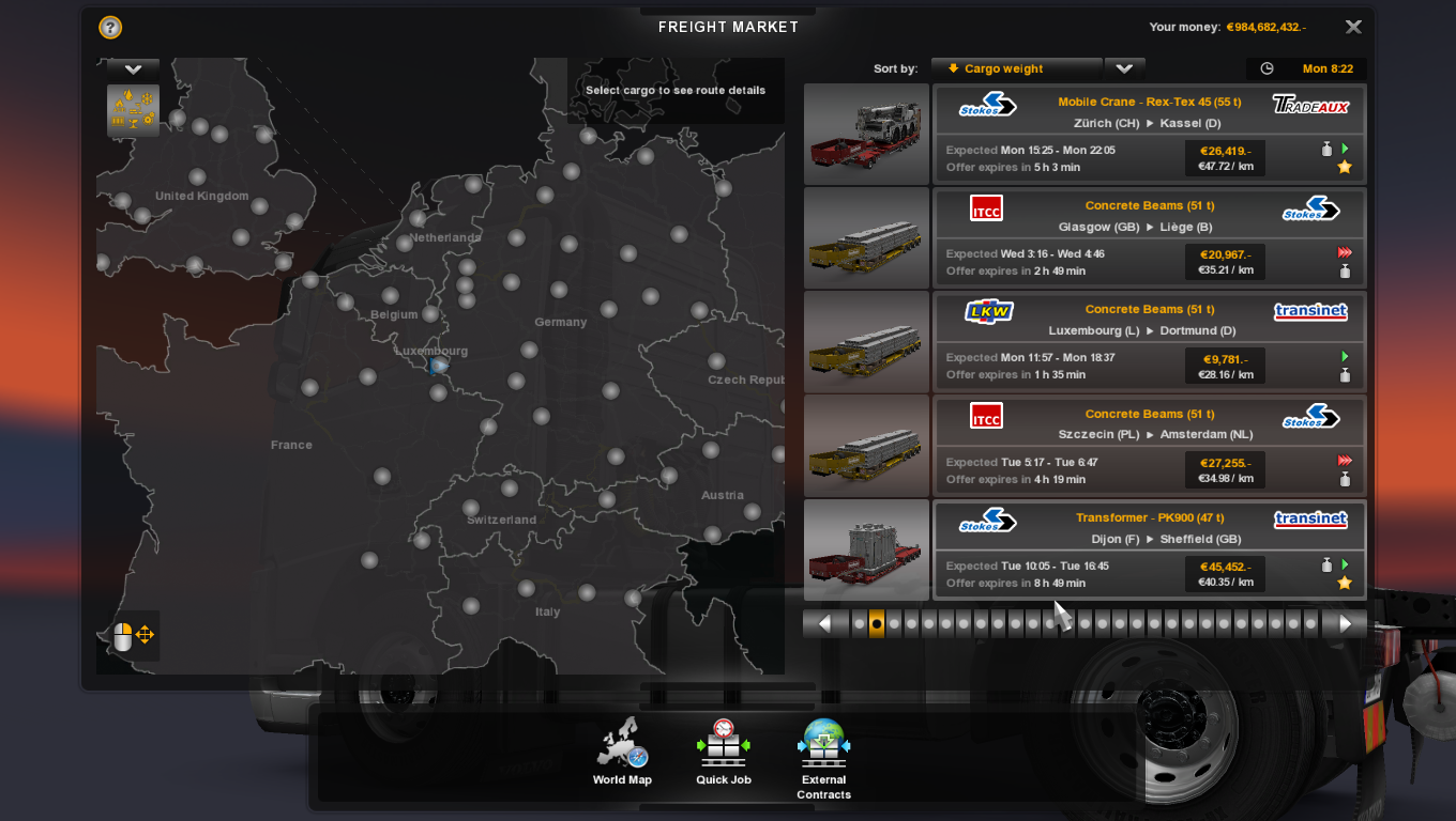 DLC HEAVY CARGO PACK MOD ETS2 - Euro Truck Simulator 2 mod ...