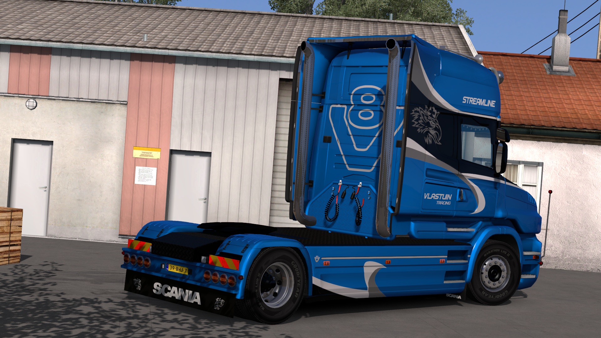 SCANIA S VALCARENGHI SKIN V1.0 MOD - Euro Truck Simulator 