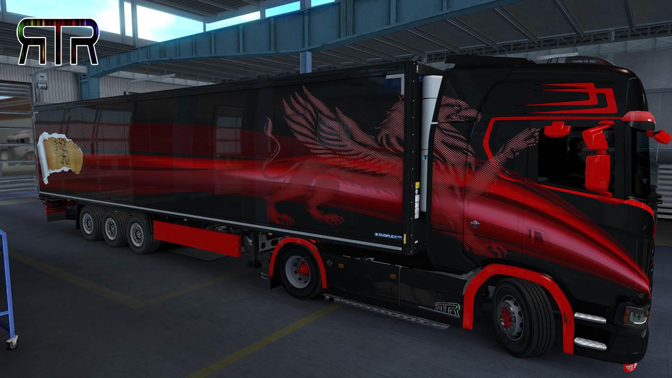 Euro Truck Simulator 2 - Mighty Griffin Tuning Pack Free Download