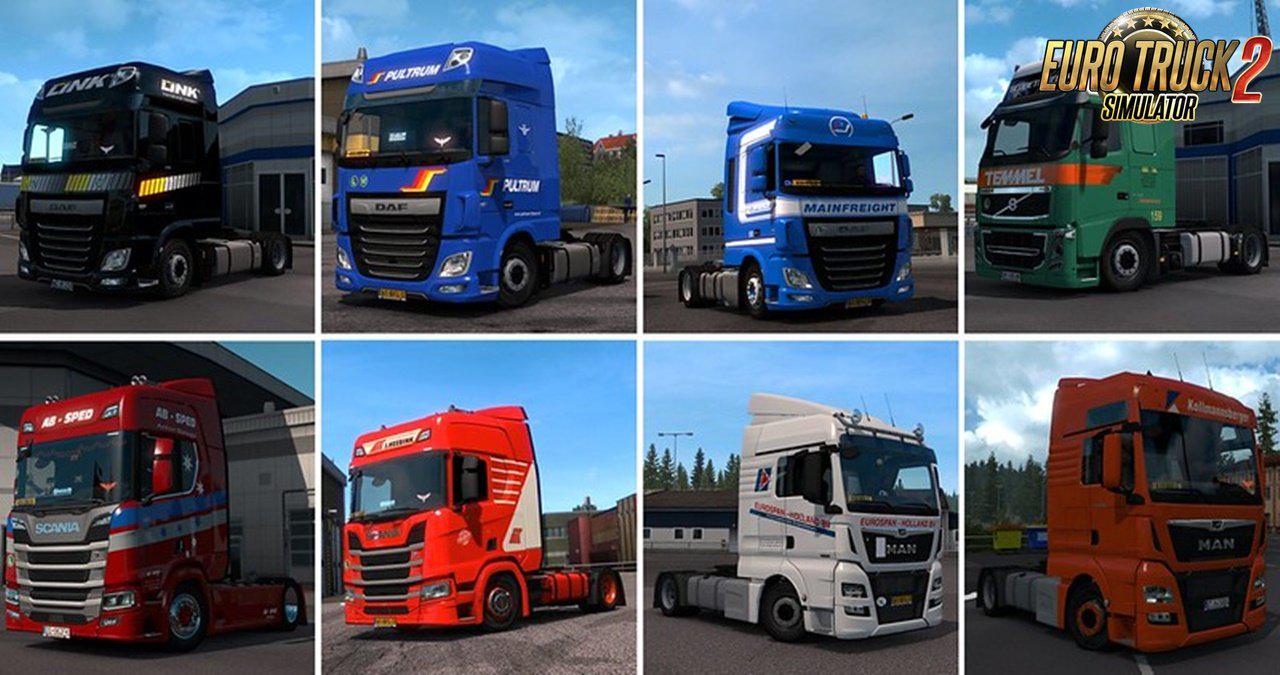 Real Company Truck Skins V By Onurkull X Ets Euro Truck