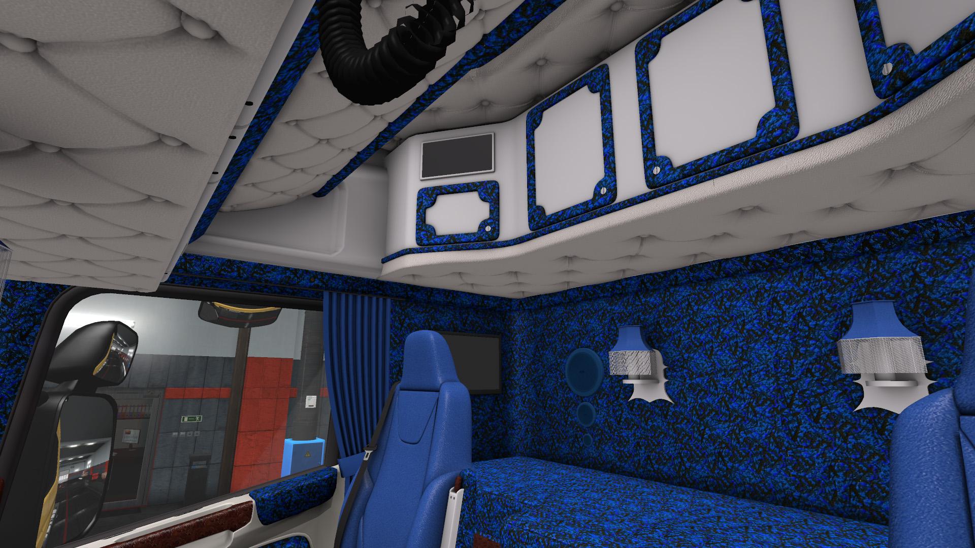 Scania RJL Custom Danish Interior Rework X ETS ETS Mods Euro Truck Simulator