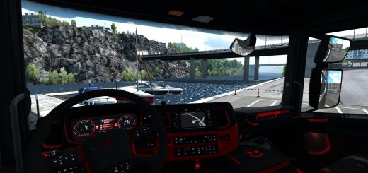 ets2: Scania interior v 1.0 Interieurs Mod für Eurotruck Simulator 2