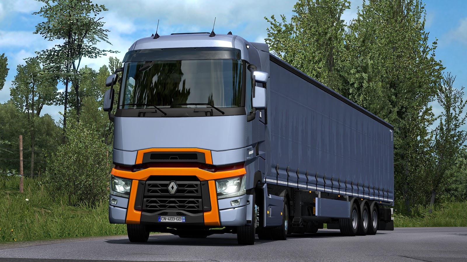 Renault Range T Sound Mod 1.36 ETS2 Euro Truck Simulator