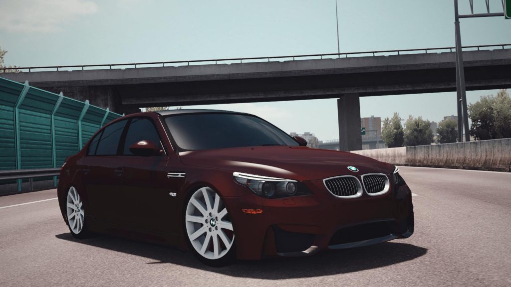 BMW M5 E60 1.36 MOD Euro Truck Simulator 2 mod / ETS2 mod